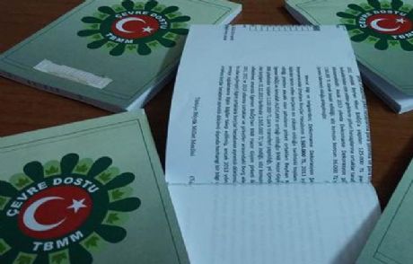 Tbmm Başkanlığı'ndan 'bloknot'lara İnceleme