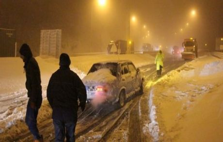 Bolu Dağı'nda Ulaşım Durma Noktasında!