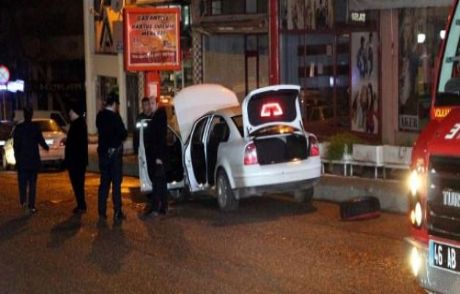 Deposundan Lpg Sızan Otomobil Korkuttu