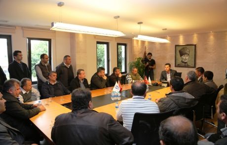 Başkan Kocadon Şoförlerle Bir Araya Geldi
