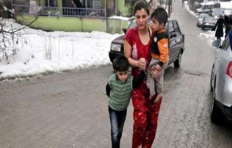 Sokakta Kalan Kadın Koruma Altına Alındı
