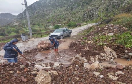 Marmaris'e 120 Kilogram Yağış Düştü