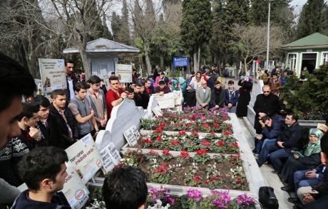 Gençler Erbakan'ı Mezarı Başında Andı