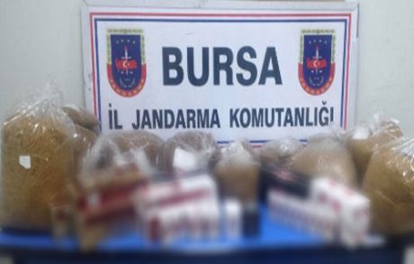 Bursada Kaçak Sigara Operasyonu
