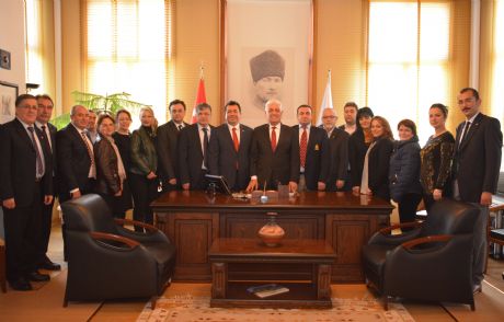 Chp İl Yönetimi'nden Başkan'a Ziyaret