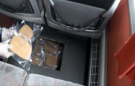 Otobüste 213 Kiloluk Eroin Zulası