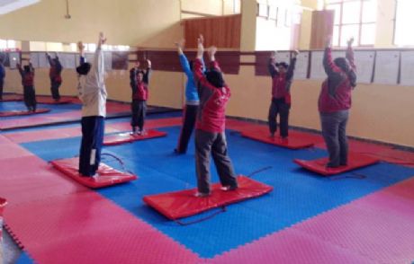 Engelli Çocuklarla Spor Etkinlikleri Başladı