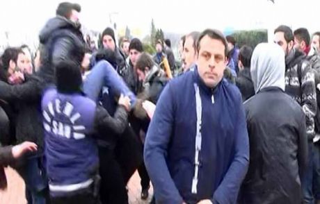 Üniversite Öğrencileri Tekme Tokat Kavga Etti