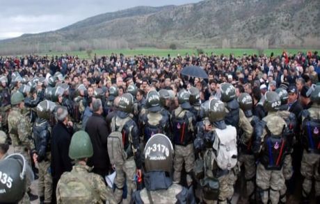 Hes Protestosunda Gerginlik