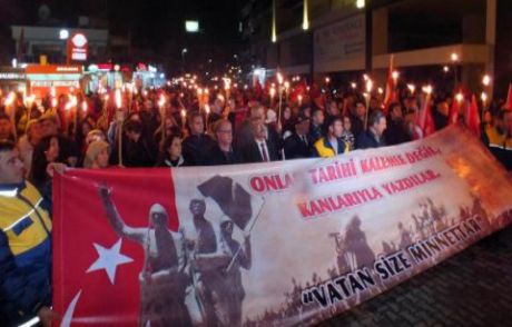 Marmaris'te Çanakkale Şehitleri Anıldı