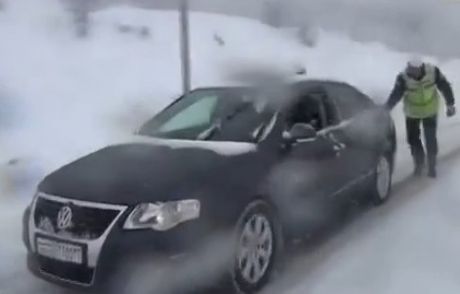 Çamlıbel Karayolunda Kar Esrati