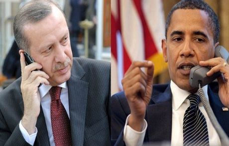 Erdoğan Telefonda Obama İle Görüştü