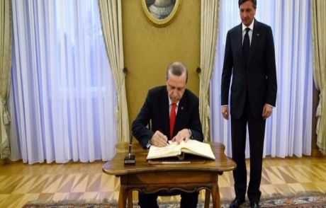 Erdoğan Slovenya'dan Ayrıldı