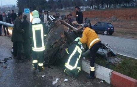 Denizli'de Feci Kaza: 2 Ölü, 5 Yaralı