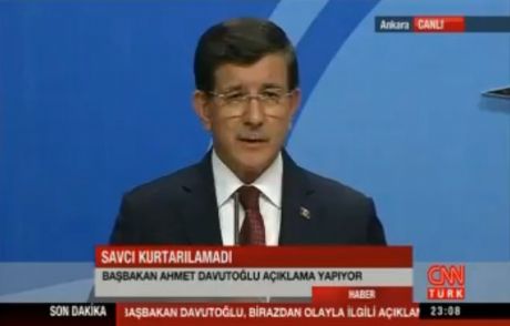 Davutoğlu'ndan İlk Yorum