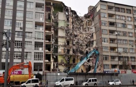 Kayseri'de Korkutan Yıkım