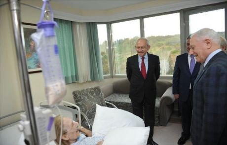 Chp Lideri Kılıçdaroğlu'ndan Hastane Ziyareti