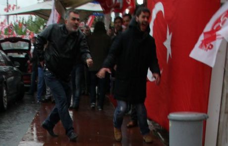 Mhp Seçim Bürosuna Silahlı Saldırı