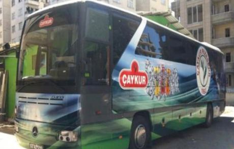 Çaykur Rizespor Otobüsüne Saldırı