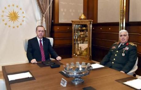 Erdoğan Necdet Özel'i Kabul Etti