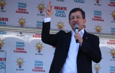 Davutoğlu Erzurum Mitinginde Konuştu
