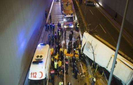Ankara'da Halk Otobüsü Köprüden Uçtu