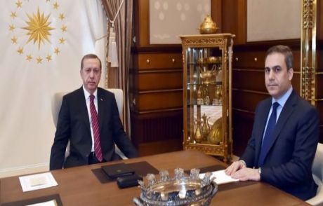 Erdoğan, Hakan Fidanı Kabul Etti