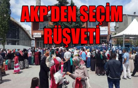 Seçim Öncesi 50 Lira Dağıttılar!
