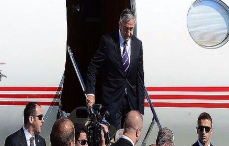 Mustafa Akıncı Türkiye'ye Geldi