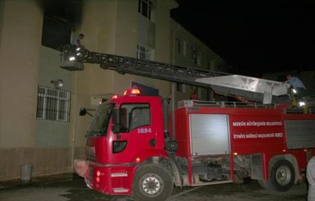 Okulda Çıkan Yangın Korkuttu