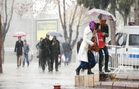 Meteoroloji'den Sağanak Yağış Uyarısı