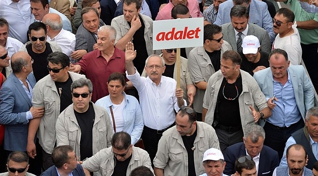 CHP'den 57. Piyade Alayı Yürüyüşü