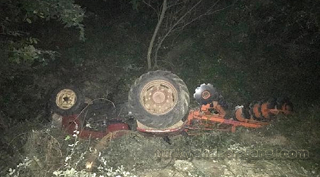 Devrilen Traktörün Altında Hayatını Kaybetti