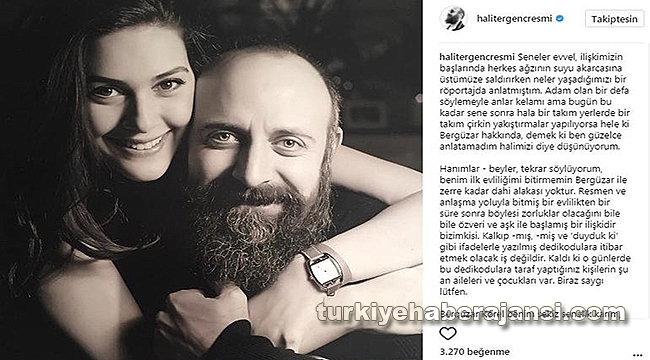 Halit Ergenç: Herkes Ağzının Suyu Akarcasına…