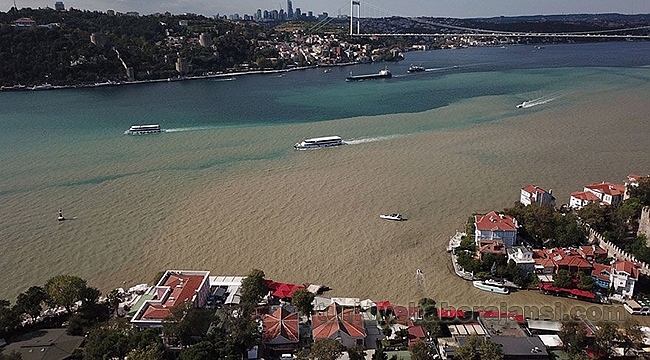 İstanbul Boğazı Çamura Bulandı