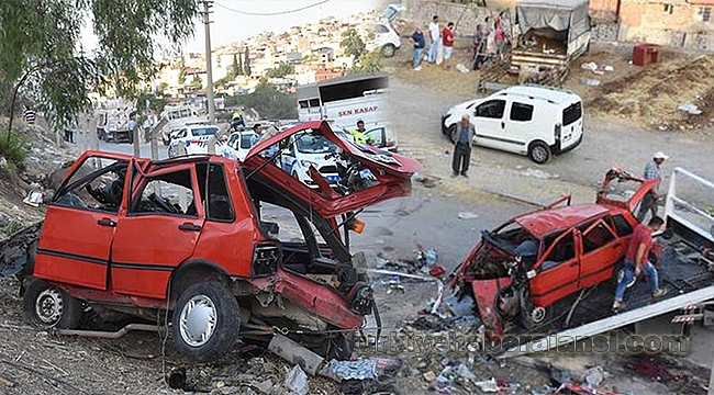 İzmir'de Feci Kaza Ölü ve Yaralılar Var!