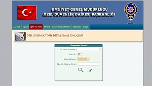 1 Ekim Özel Güvenlik Sınavı Sonuçları Ne Zaman Açıklanacak?