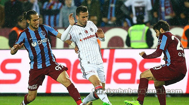 Beşiktaş İle Trabzonspor Karşı Karşıya