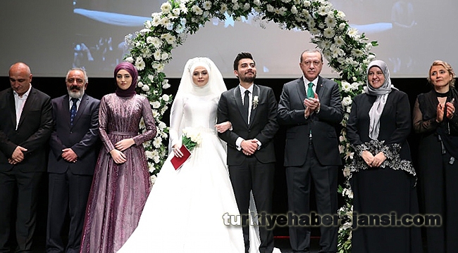 Cumhurbaşkanı Erdoğan Nikah Törenine Katıldı