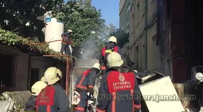 Haseki Hastanesi'nde Korkutan Yangın