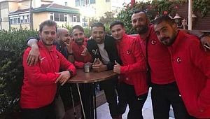 Hassan Özay, Ampüte Milli Takım ile Yemekteydi 