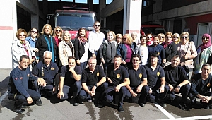 Kadın Meclisinden İtfaiyeye Ziyaret 