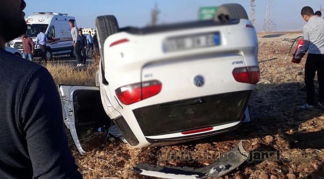 Otomobil Takla Attı: 2 Yaralı