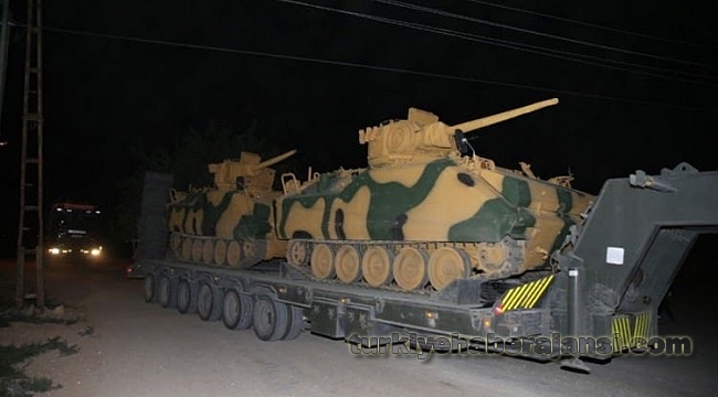 Ve Türk Askeri Sınırı Geçti!
