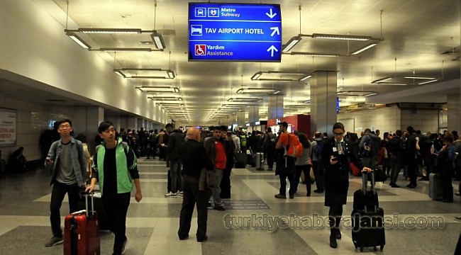 Atatürk Havalimanı Metro Girişinde Alarm