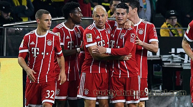 Bayern Şahlandı Dortmund Tepetaklak