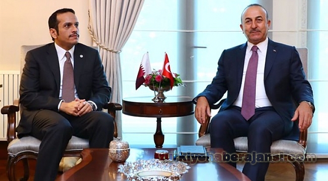 Çavuşoğlu Katarlı Mevkidaşıyla Telefonda Görüştü