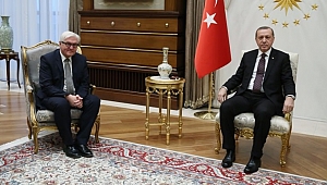 Cumhurbaşkanı Erdoğan Steinmeier İle Görüştü