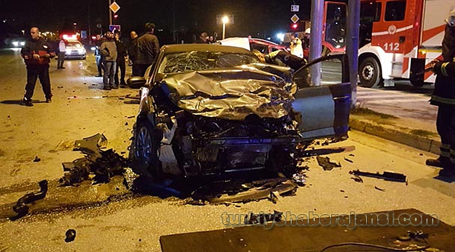 Düzce'de Kaza: 1 Ölü, 2 Yaralı