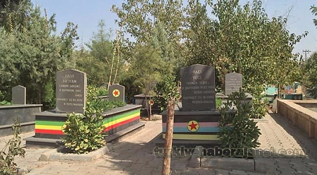 Emniyet, PKK Logolu Mezarlara 'Dur' Dedi!